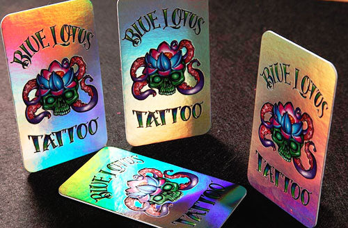 28 PT Coldfoil Business Cards