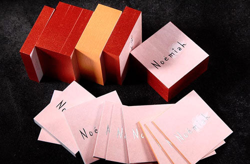 45 PT Cotton Business Cards