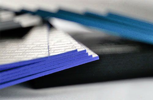 48 PT Silk Business Cards