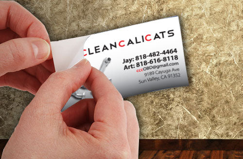 Sticker Business Cards